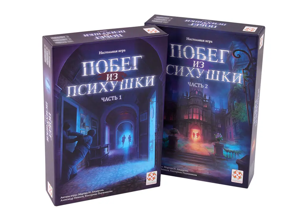 Настольная игра Побег из психушки 1 часть от Стиль Жизни