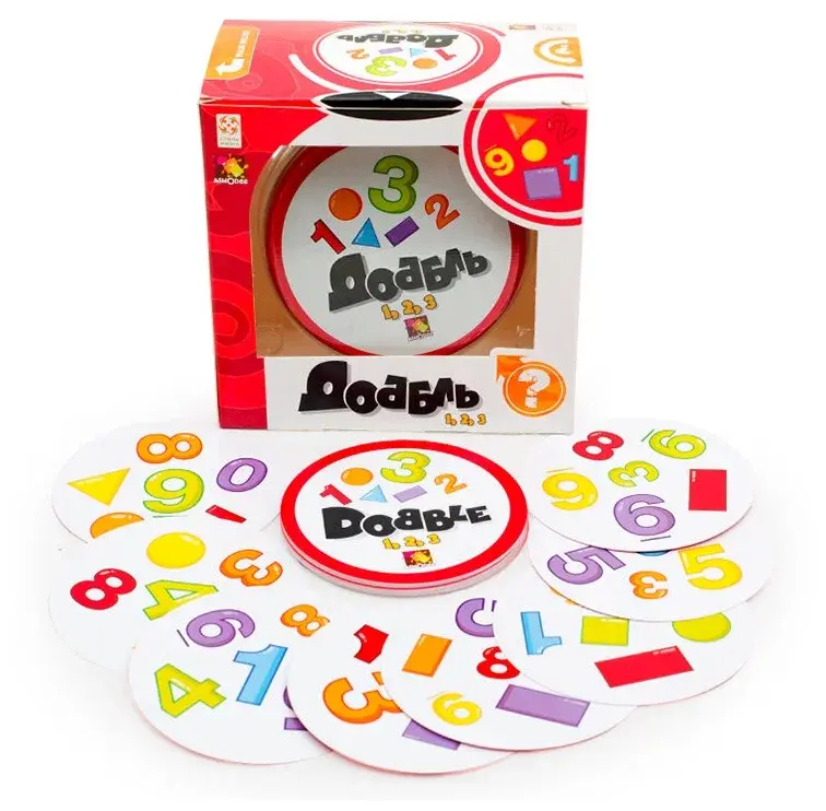 Настольная игра Доббль цифры от Стиль Жизни