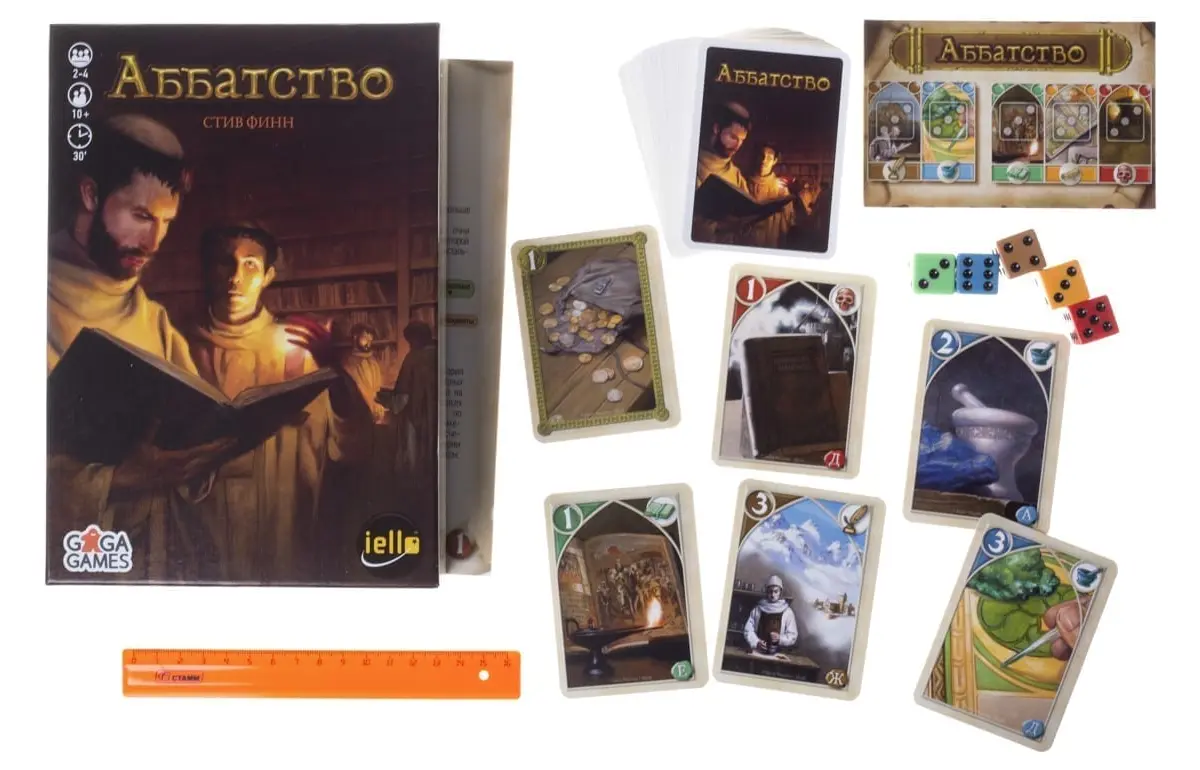 Настольная игра Аббатство от Hobby World