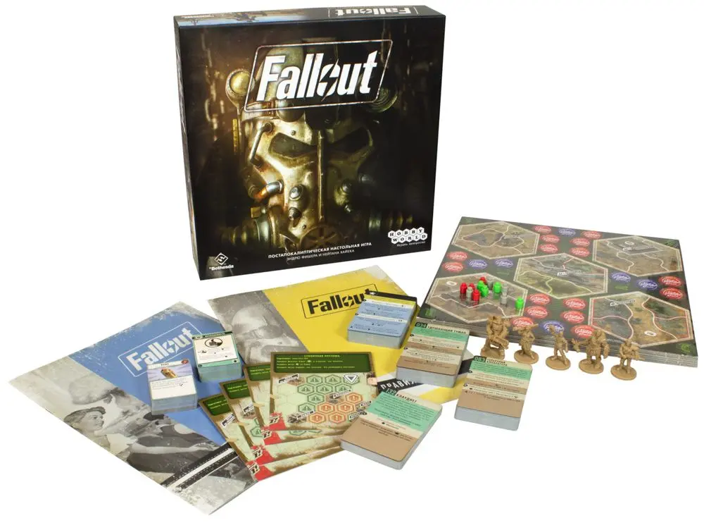 Настольная игра Фоллаут / Fallout от Hobby World