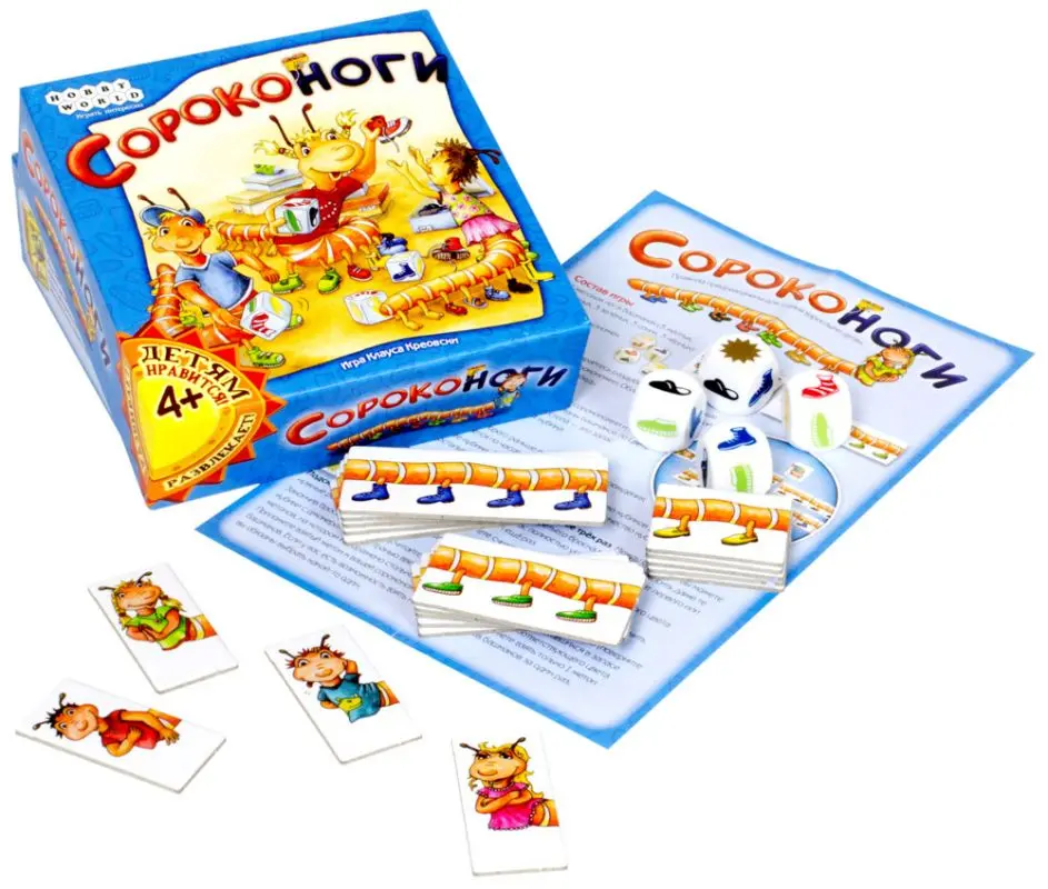Настольная игра Сороконоги от Hobby World
